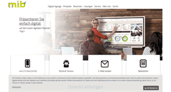 Desktop Screenshot of mib-terminal.de